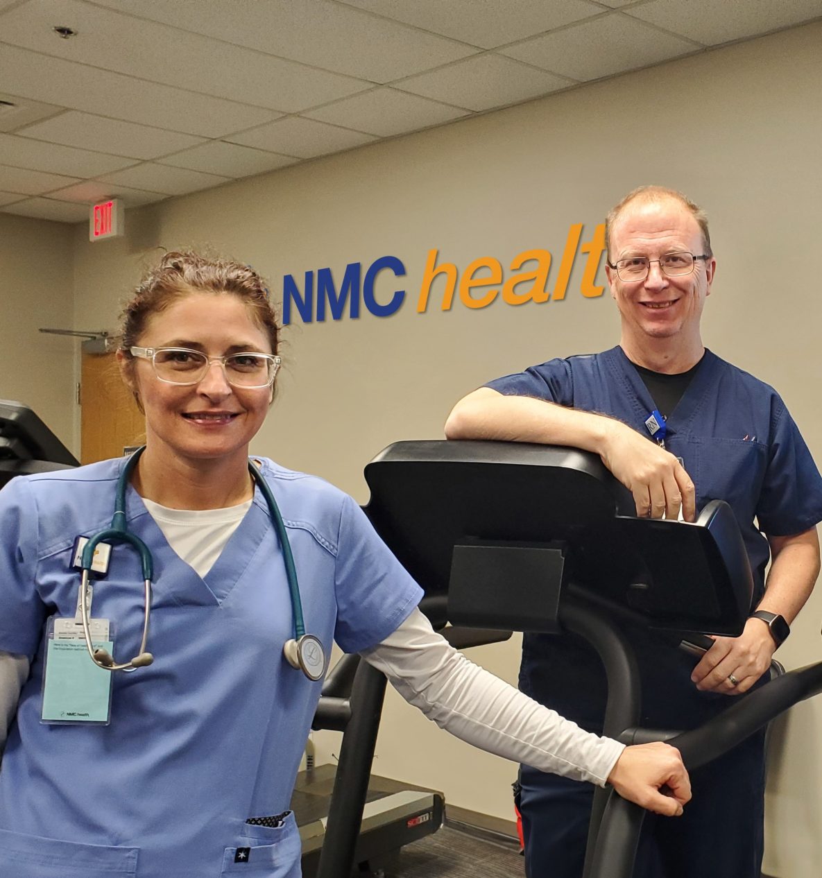 NMC Health cardiac rehabilitation team.