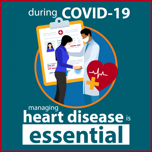 During Covid-19 managing heart disease is essential.