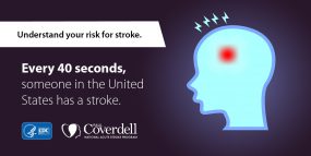 2018 Stroke Awareness Month infocard.