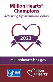 Million Hearts Hypertension Control Champions 2023