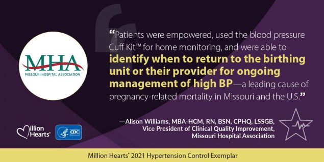 Million Hearts Exemplar Missouri Hospital Association