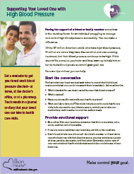 HBP-Supporting-Your-Loved-One Supporting your loved one with high blood pressure.