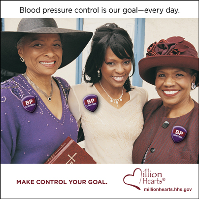 Blood pressure control is our goal, every day.