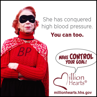 MH_VG_HBP_Cape_1 She has conquered high blood pressure. You can too. Make control your goal.