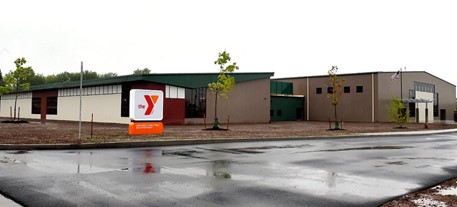 YMCA building.