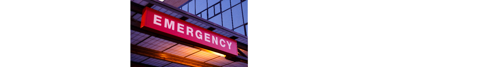 During the early months of the COVID-19 pandemic, emergency department visits for heart attacks and strokes decreased more than 20%. Emergency entrance of a hospital.