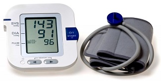 Home blood pressure monitor.